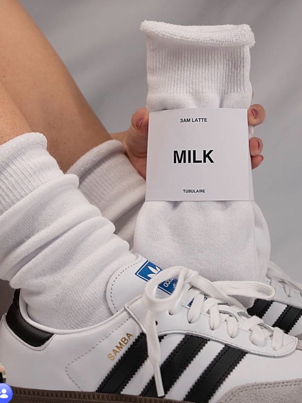 🥛 3am Latte 4-pack socks MILK 🥛